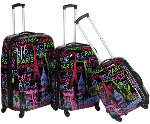 ABS Kofer Sa Printom - 50 cm