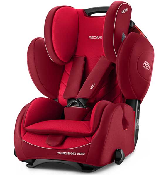 Autosedište za decu Recaro Young Sport Hero Indy Red 9 - 36 kg