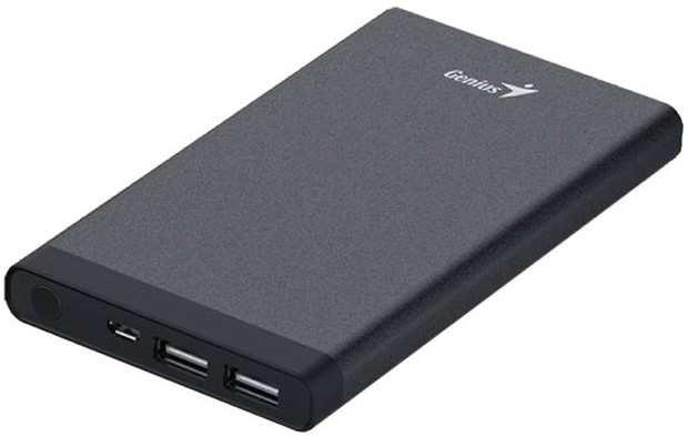 Pomoćna baterija za mobilne uređaje Genius ECO-U1027 10.000mAh Black