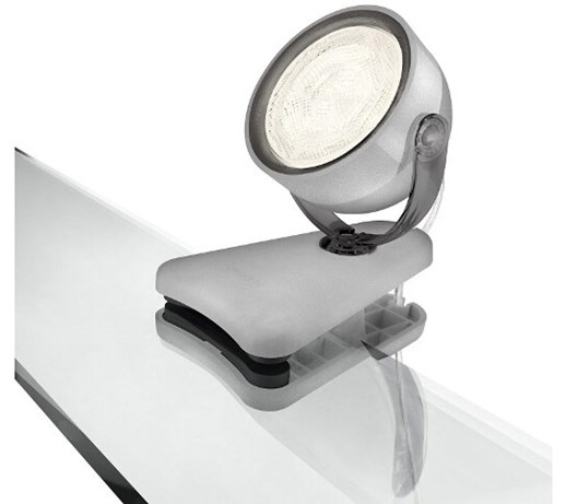 Spot LED lampa sa štipaljkom Philips Dyna Grey 1x3W 220V 53231/99/16