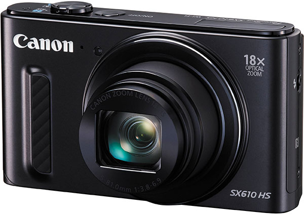 Canon PowerShot SX610 HS crni digitalni fotoaparat