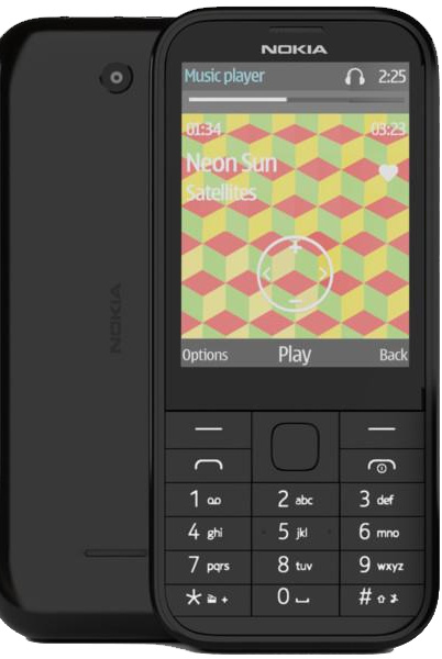 Mobilni telefon Nokia 225 DS Black Dual Sim A00019258