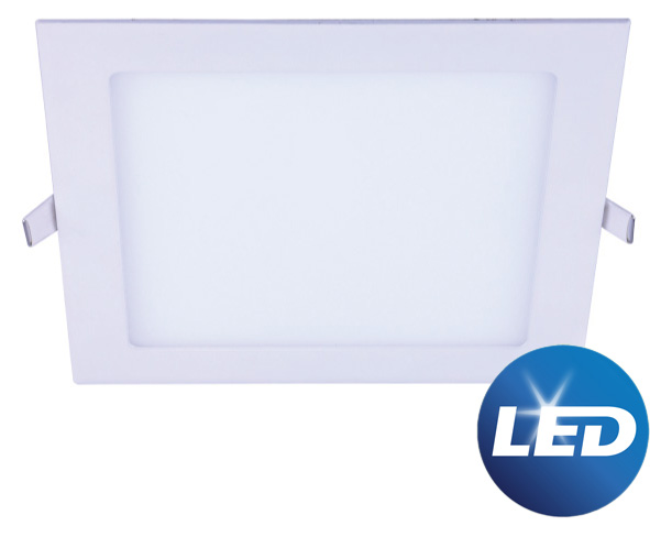 Ugradna LED panel lampa 12W toplo bela LUP-P-12/WW