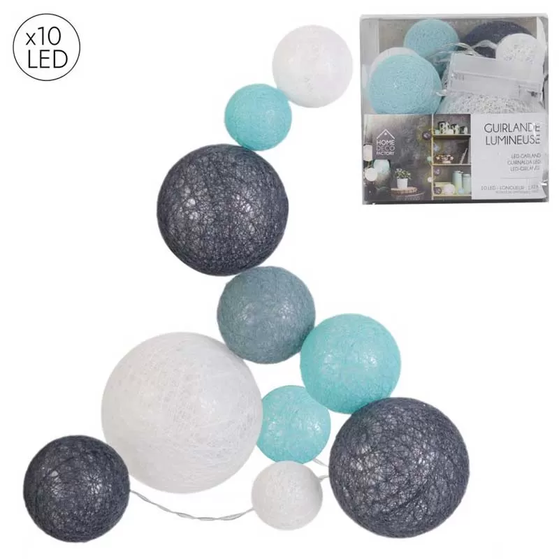 Dekorativne Lampice Plave 192 Cm