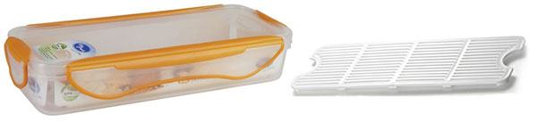 Posuda za hranu Clip Fresh 0.9 L sa rešetkom za ceđenje CFPP 2206S