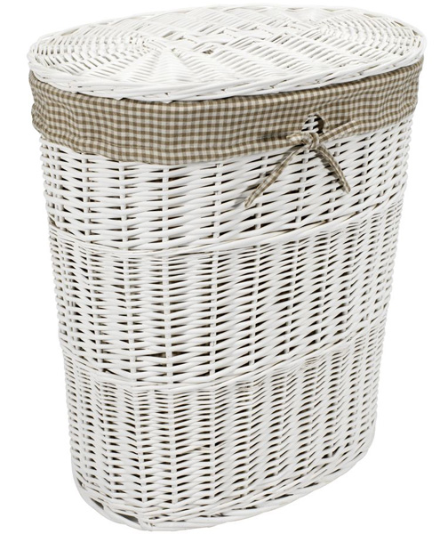 Korpa za veš Maria 27x43x51cm bela