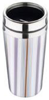 Bergner Termos čaša Stripes - model 3 0.4l Renberg RB-3013-3