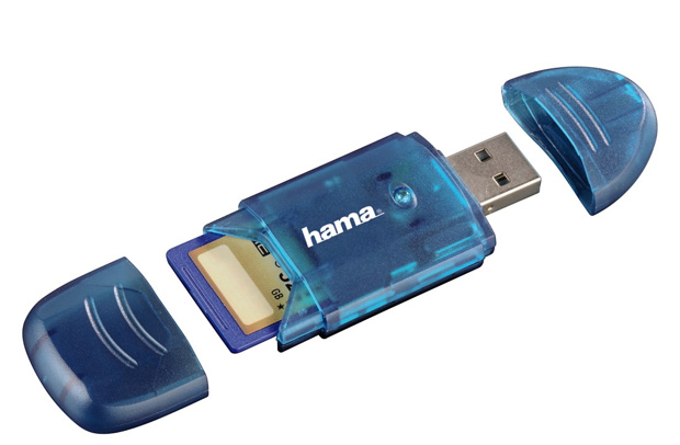 Hama čitač SD/MMC memorijskih kartica USB 2.0 114730