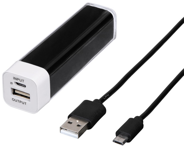 Powerbank pomoćna baterija za mobilne uređaje Hama Power Pack 2600 124522