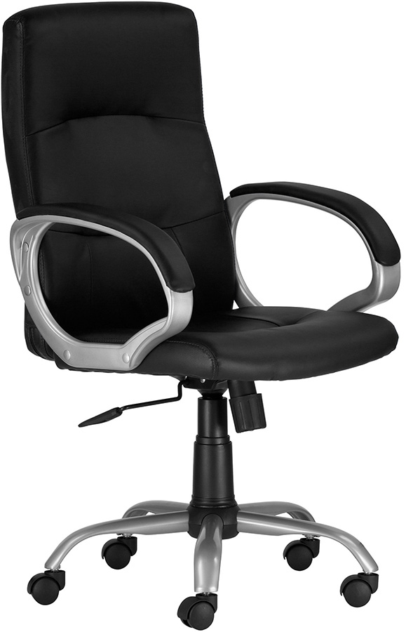 Radna Fotelja Od EKO Kože Sankt Petersburg Crna
