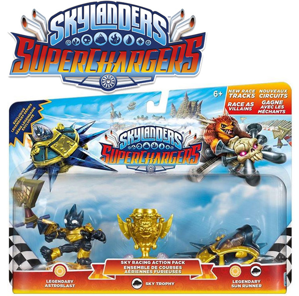 Skylanders SuperChargers Legendary Sky Racing Pack 87580EU