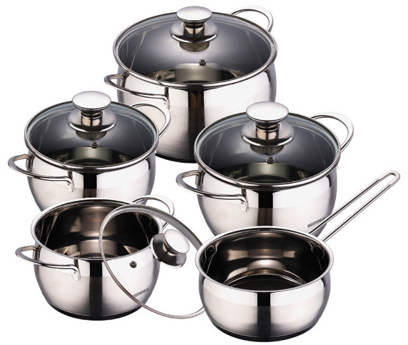 Bergner Set posuđa 9 delova Sapphire  BG-6283