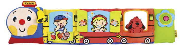 KsKids Muzička aktiviti igračka za krevetac - Patrikov vozić KA10663