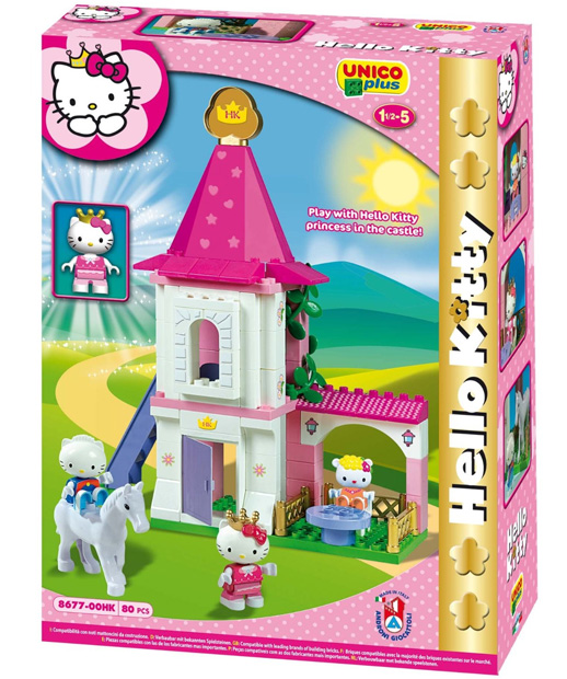 Unico plus kocke Hello Kitty veliki zamak 886767