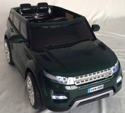 Automobil na akumulator Land Rover Crni