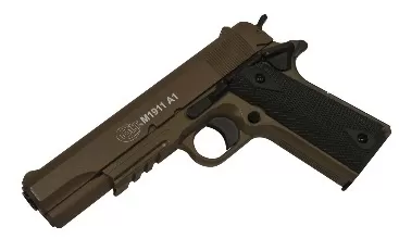 Airsoft replika pištolja Colt 180126 1911 Dark Earth Metal Slide 3600