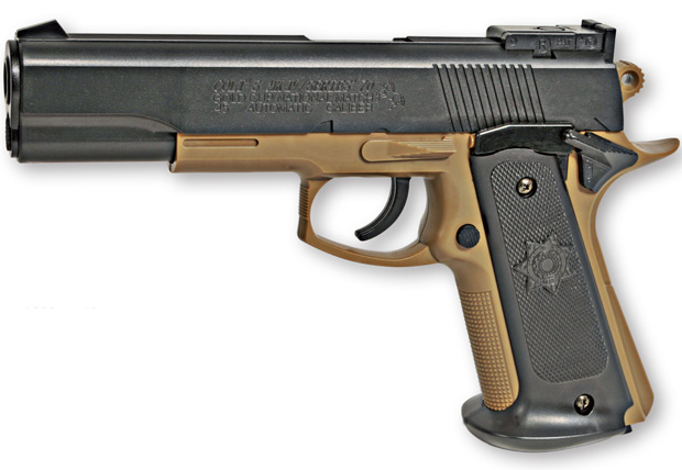 Airsoft replika pištolja Colt 180124 1911 MK IV Tan Black 3602