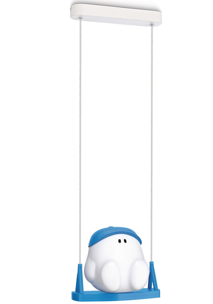 Lampa za dečiju sobu Philips Buddy Swing pendant blue 1x15W 41070/35/16