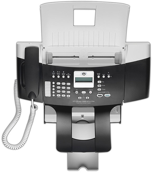 HP Officejet J3680 All-in-One Printer, Fax, Scanner, Copier