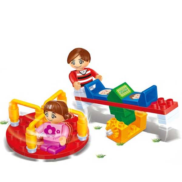 BanBao Gift kockice Klackalica i vrteška 8038