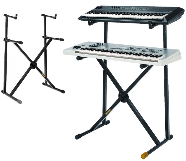 Stalak za dve klavijature Hercules KS210B