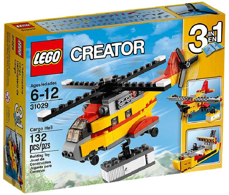 LEGO® Creator kocke 3u1 Teretni helikopter LE31029