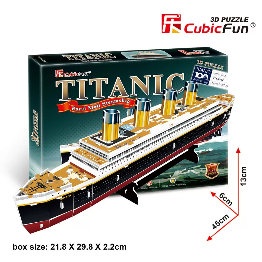 Titanik Maketa 3D Puzzle