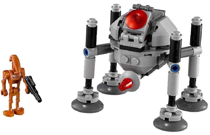 LEGO® STAR WARS™ kocke Homing Spider Droid LE75077