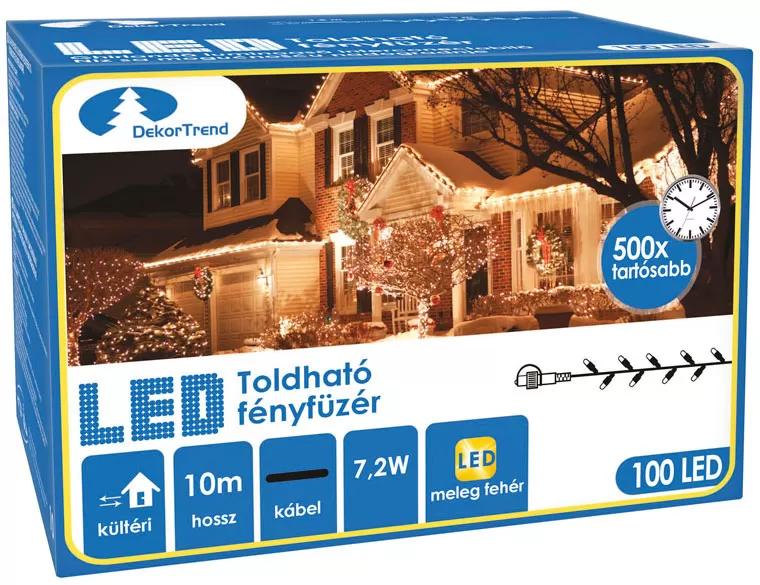 Novogodišnje LED Lampice Spoljnu i Unutrašnju Upotrebu 10 m