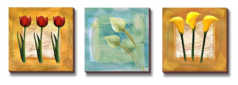 Floral Mini Set - 16x16 DA x 3