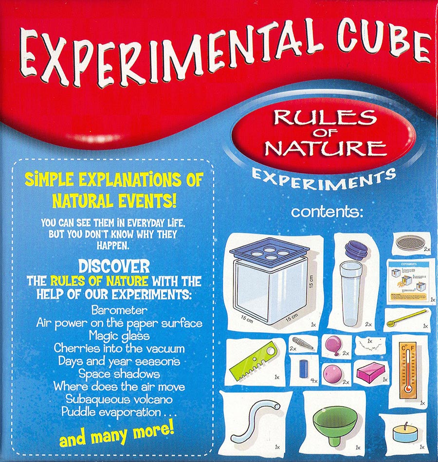 Eksperimenti - Prirodne Pojave - Edukativno Didaktički Komplet