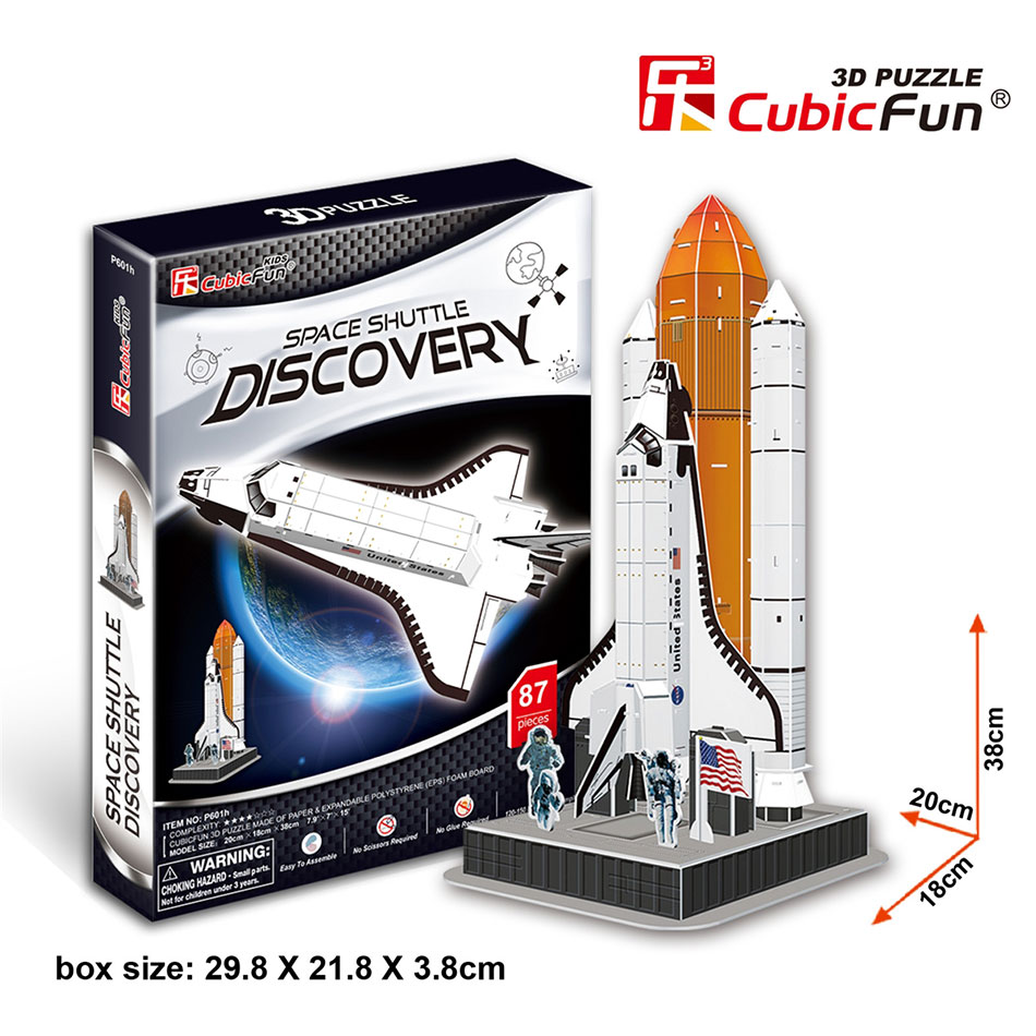 Discovery Maketa 3D Puzzle Cubic Fun 58099
