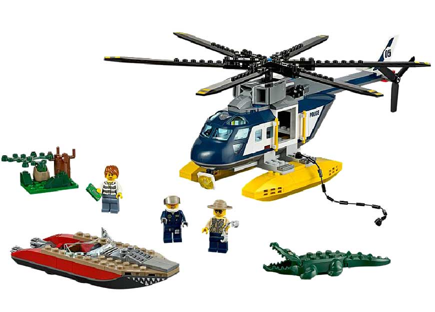 LEGO® City kocke Policijski helikopter LE60067