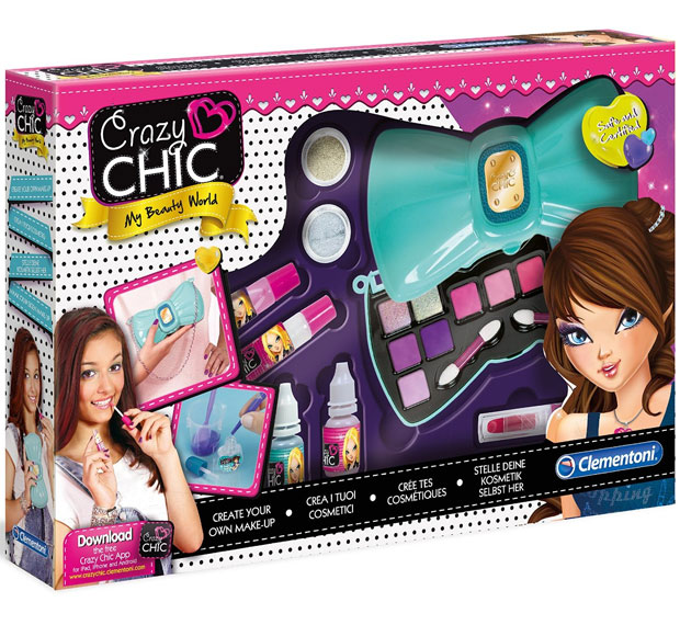 Clementoni set za šminkanje i nakit Crazy Chic 