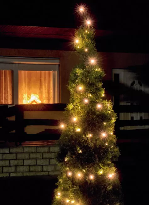 Novogodišnje LED lampice 100 kom 7 metara LED108/WW spoljna i unutrašnja upotreba