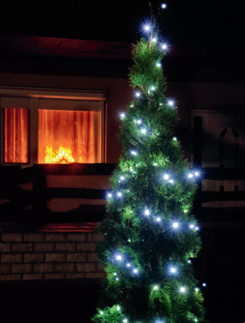 Novogodišnje LED lampice 100 kom 7 metara LED108/WH spoljna i unutrašnja upotreba