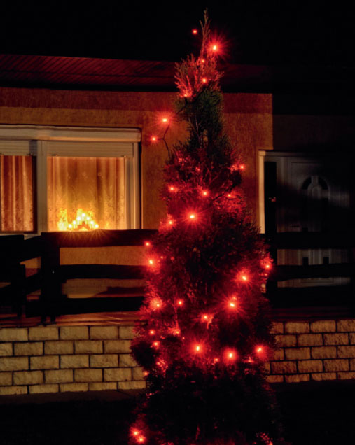 Novogodišnje LED lampice 100 kom 7 metara LED108/RD spoljna i unutrašnja upotreba