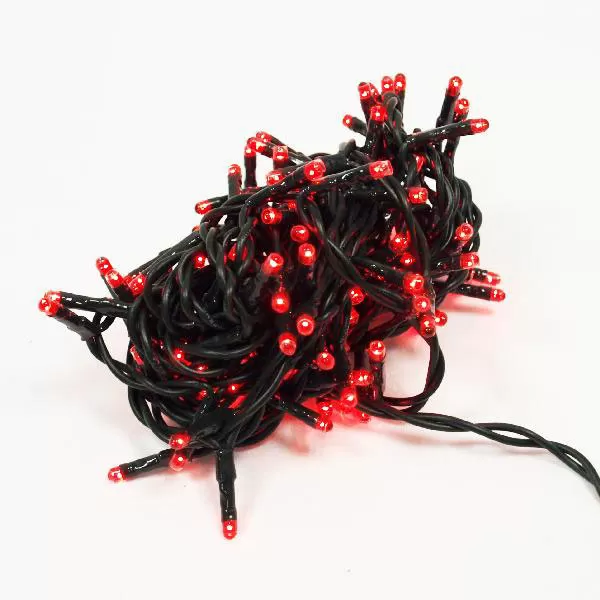 Lampice Za Jelku 100 Sijalica Crvene