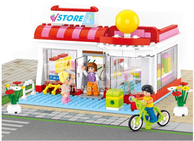 Sluban kocke prodavnica 289 kom 6270848 263-M38B0529