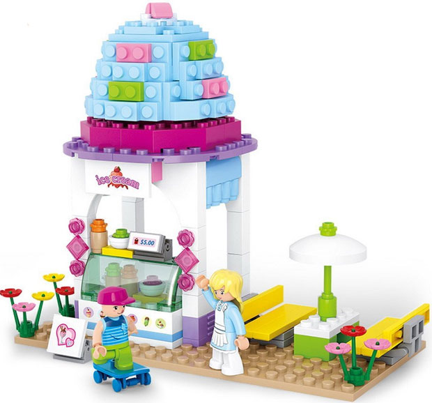 Sluban kocke poslastičarnica 205 kom 6270837 263-M38B0525