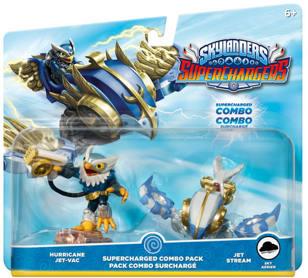Skylanders SuperChargers Dual Pack Hurricane Jet-Vac + Jet Stream 87583EU