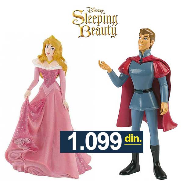 Bullyland Disney Figurice Uspavana lepotica i princ 