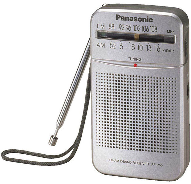 Džepni tranzistor Panasonic RF-P50