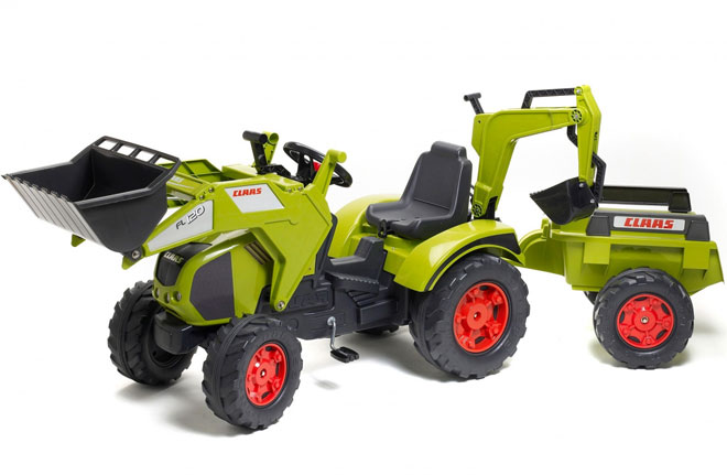 Falk Toys Dečji traktor na pedale sa rovokopačem i utovarivačem 1010Y