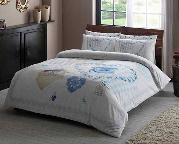 Posteljina Alice Mavi V03 Single