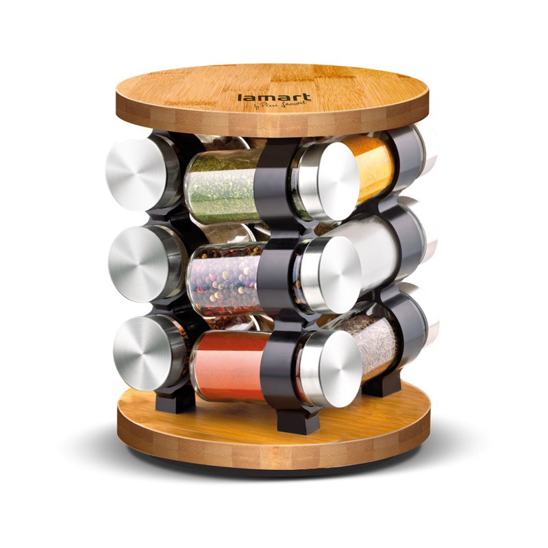 LAMART Set za začine na rotirajućem postolju LT7051 - Image 1
