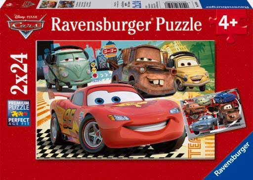 Ravensburger puzzle Dečije puzle - 2x24 - Disney - PIXAR - Cars na okupu   2x24 dela RA08959