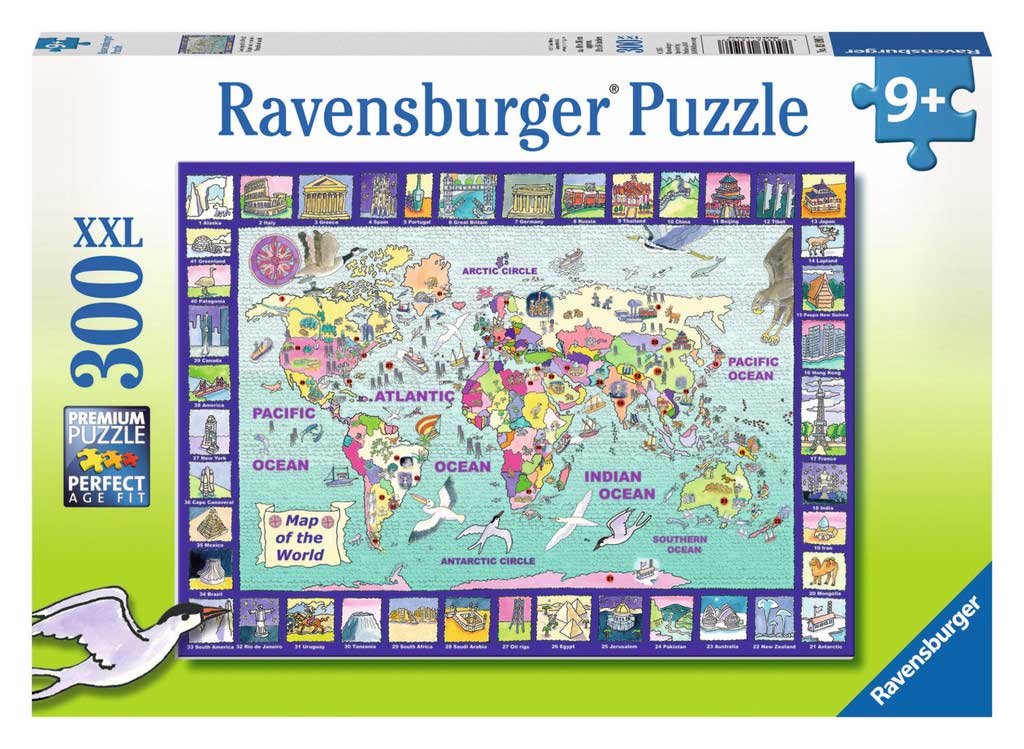 Ravensburger slagalica Pogled na svet 300 delova 01-131907