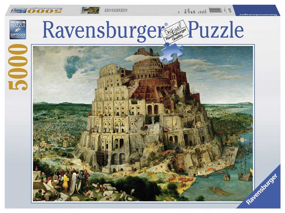 Ravensburger puzzle Vavilonska kula 5000 delova 17423