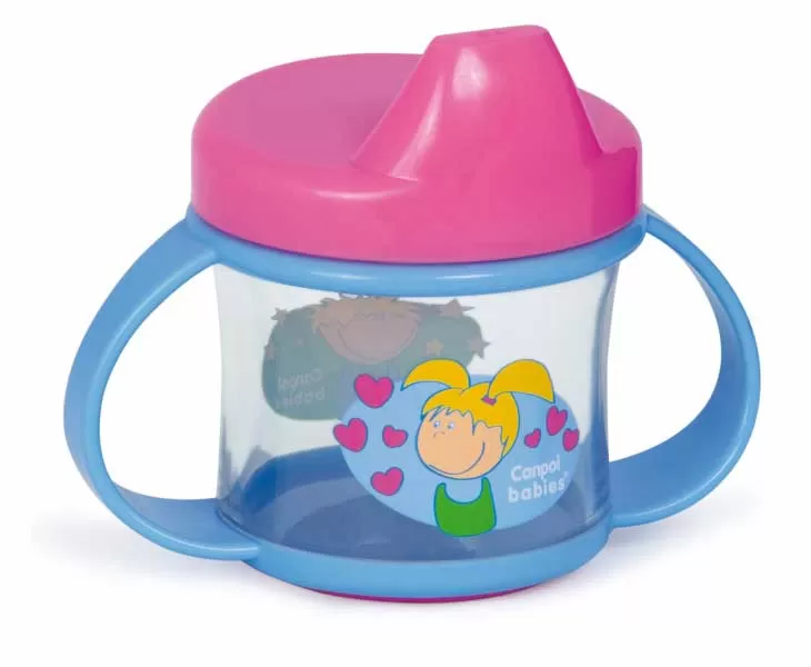 CANPOL Babies Šolja sa piskom i ručkama 200ml 12m+ 2/780